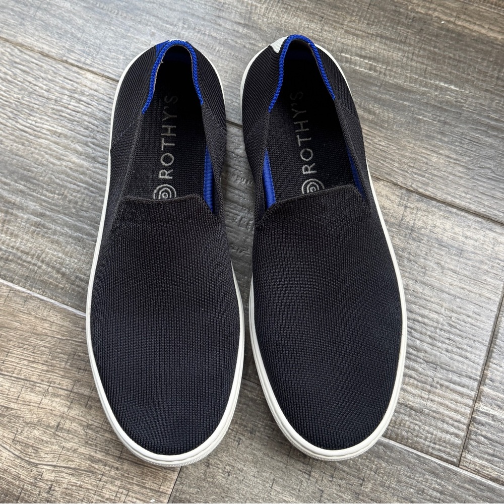 Rothy's black Women's The Original Slip-On Sneaker 7.5
